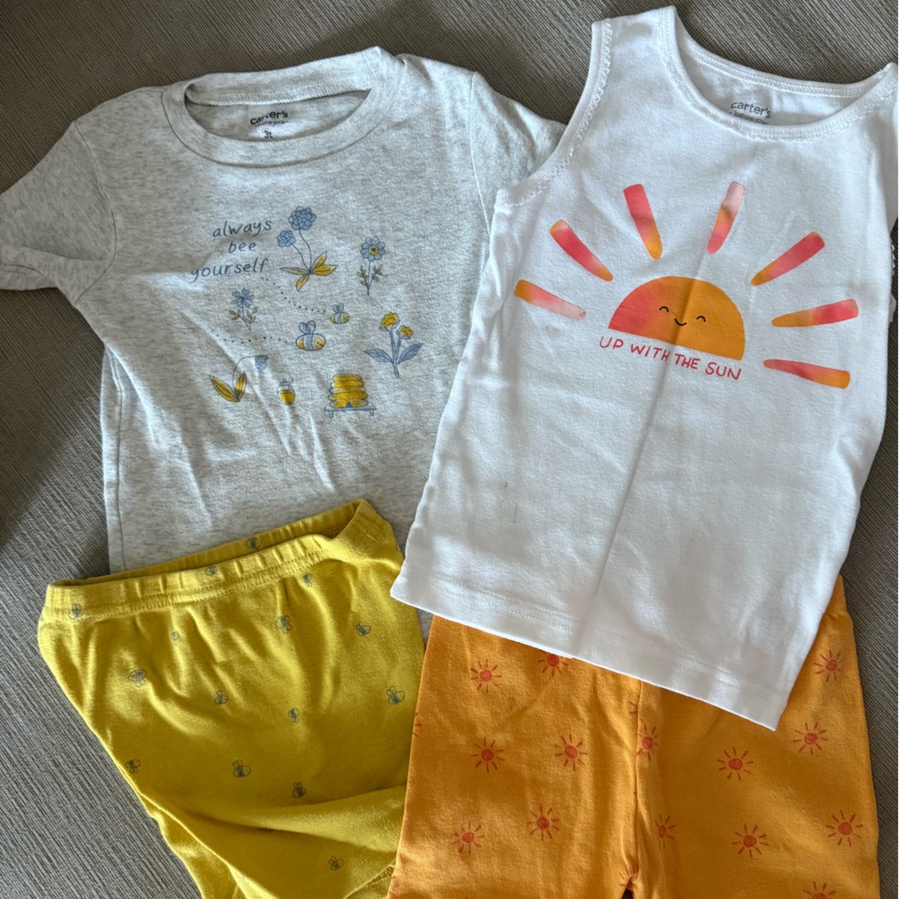 Carters toddler girls Pajamas